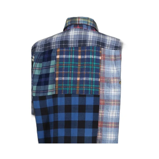 Flannel Shirt -> Straight Hem Shirt / Assorted