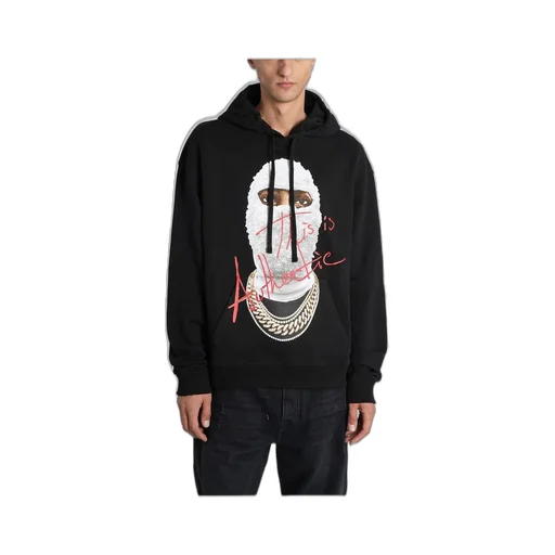 Ih Nom Uh Nit Mask Printed Drawstring Hoodie