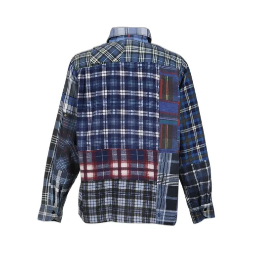 Flannel Shirt -> Straight Hem Shirt / Assorted