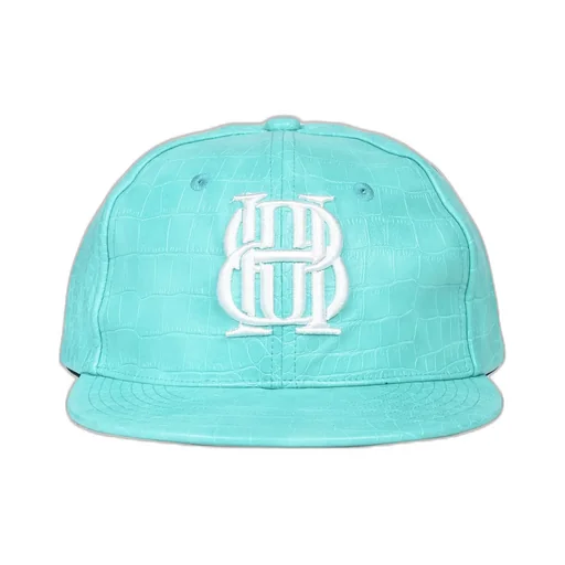 Bh Logo Faux Crocodile Cap / Tur