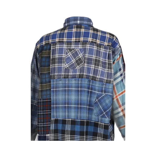 Flannel Shirt -> Straight Hem Shirt / Assorted