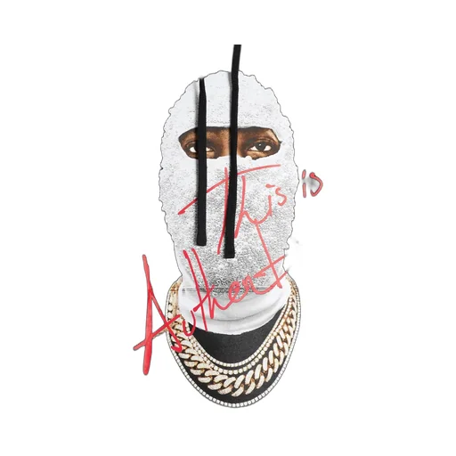Ih Nom Uh Nit Mask Printed Drawstring Hoodie