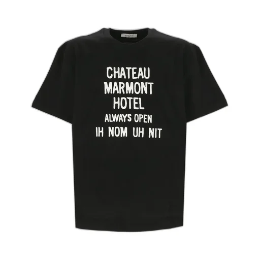 Ih Nom Uh Nit Logo Printed Crewneck T-Shirt