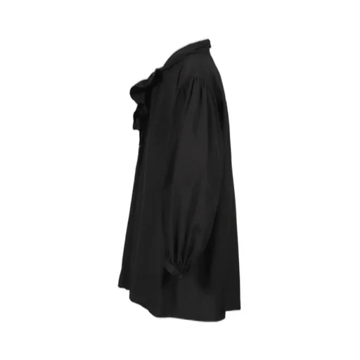 Frill Shirt / Blk