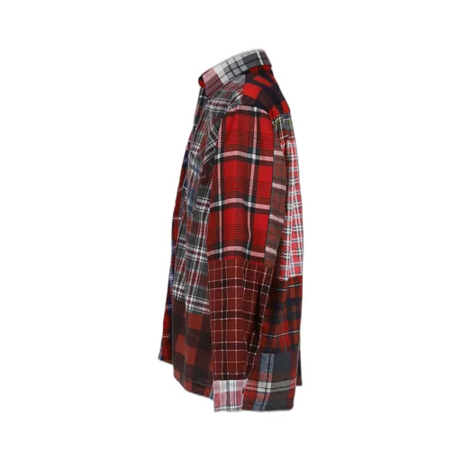 Flannel Shirt -> Straight Hem Shirt / Assorted