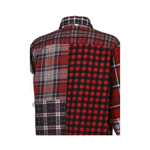 Flannel Shirt -> Straight Hem Shirt / Assorted
