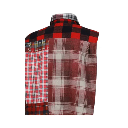 Flannel Shirt -> Straight Hem Shirt / Assorted
