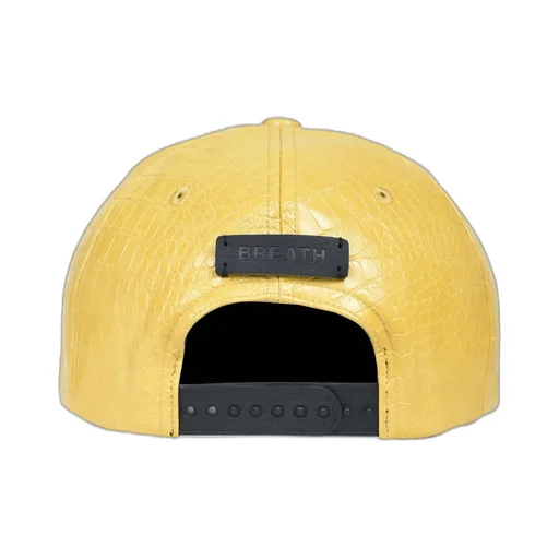 Bh Logo Faux Crocodile Cap / Mus