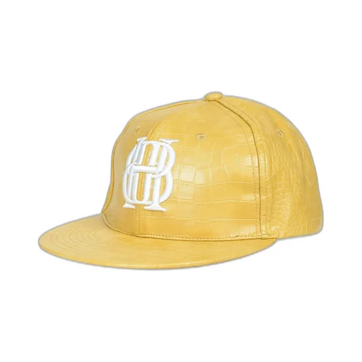 Bh Logo Faux Crocodile Cap / Mus