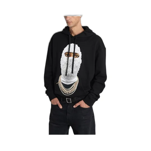 Ih Nom Uh Nit Mask Printed Drawstring Hoodie