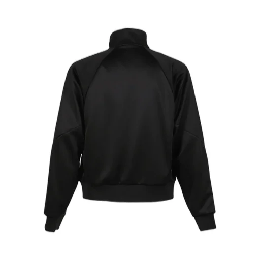 Polyester Jersey Track Jacket / Blk