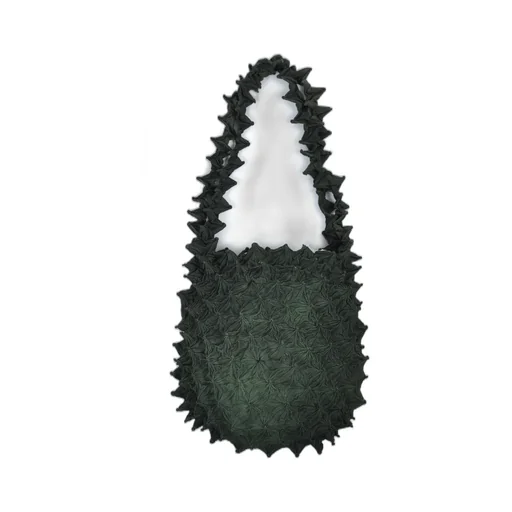 Spiky Shopping Bag / Moss Grn