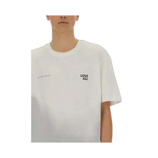 Ih Nom Uh Nit Logo Printed Crewneck T-Shirt