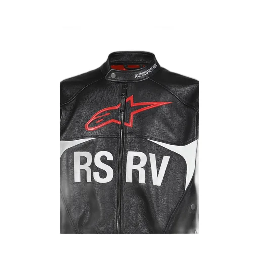 Chief Bomber Leather Jacket / Blk
