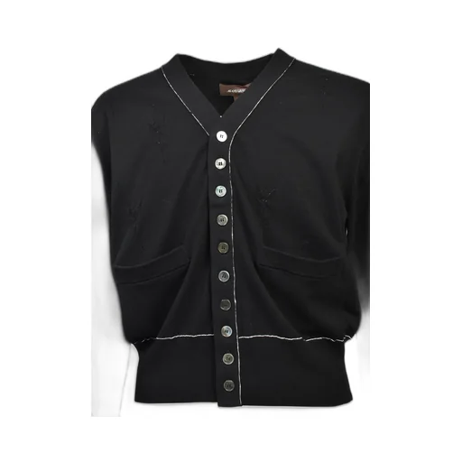 Mb 10 Buttons Cardigan / Blk
