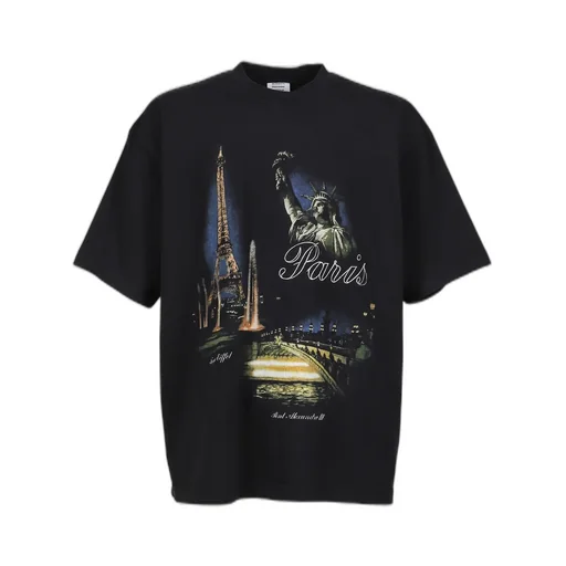 Paris Tourist T-Shirt / Blk