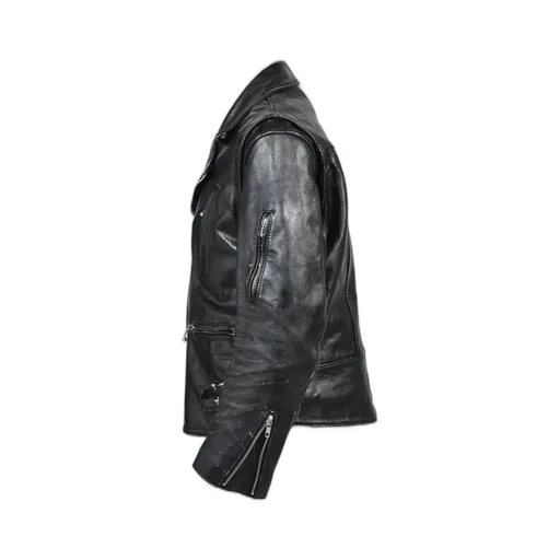 Leather Jacket / Blk