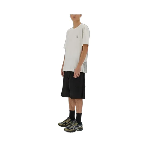 Ih Nom Uh Nit Logo Printed Crewneck T-Shirt