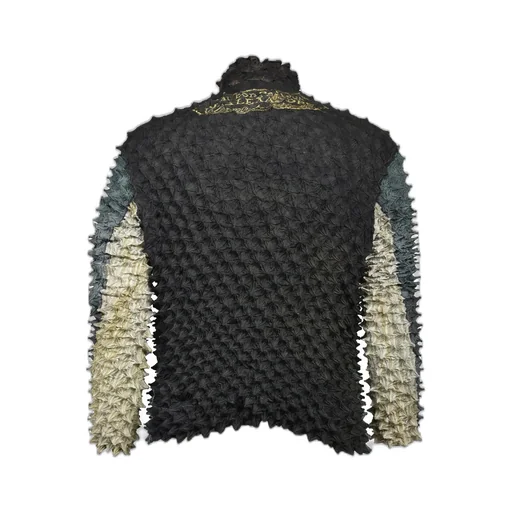 Spiky Flight Jacket / Smoke Grn