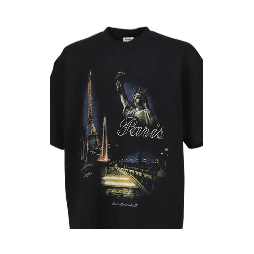 Paris Tourist T-Shirt / Blk
