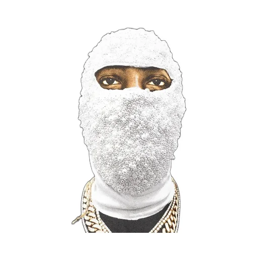 Ih Nom Uh Nit Beaded-Face Crewneck Sweatshirt