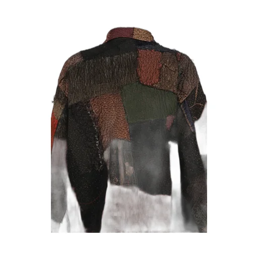 Rain Jacket Suede Collar / Brw