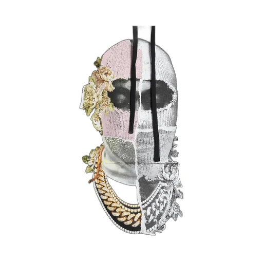 Ih Nom Uh Nit Mask Printed Drawstring Hoodie