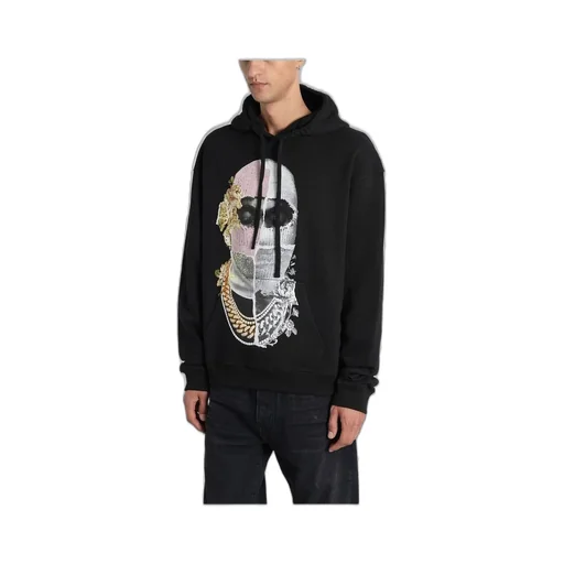 Ih Nom Uh Nit Mask Printed Drawstring Hoodie