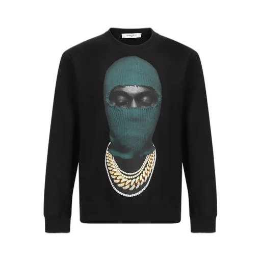 Ih Nom Uh Nit Logo Detailed Crew Neck Sweatshirt
