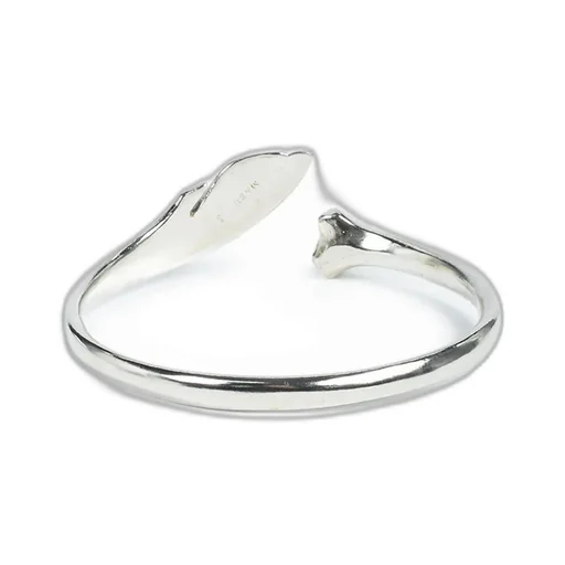Angel Bone Bangle / Sil