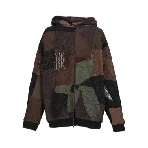 Zip Up Hoodie / Dark Multi