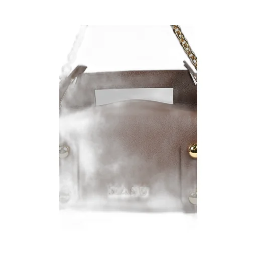 Leather Cake Bag / Chocolate