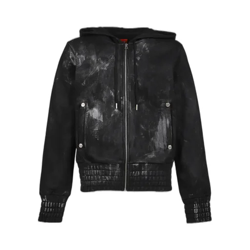 Skidding Hoodie Zipup / Blk
