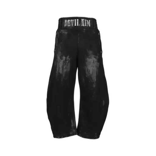 Skidding Waxed Blood Sweat Pants / Blk