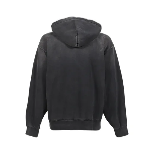 Cybernetics Zip Up Hoodie / Washed Blk