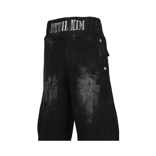Skidding Waxed Blood Sweat Pants / Blk