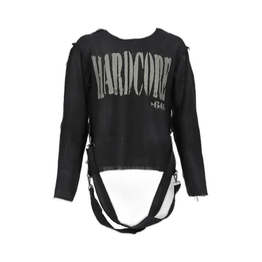 Bound Line Long Sleeve / Blk