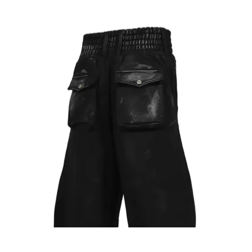 Skidding Waxed Blood Sweat Pants / Blk