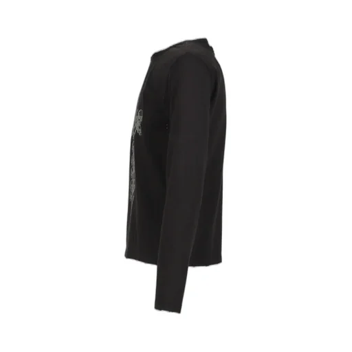 Wound Zip Long Slleve / Blk