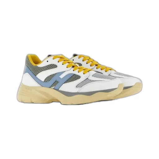 Hogan Mesh-Panelled Low-Top Sneakers