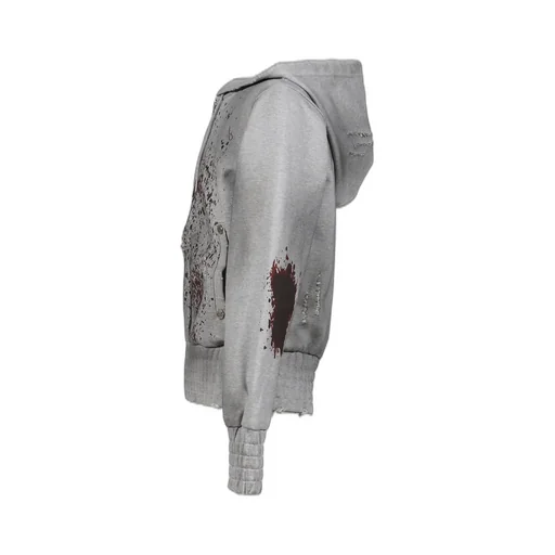 Blood Hoodie Zipup / Gry
