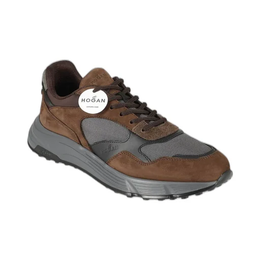 Hogan Hyperlight Panelled Lace-Up Sneakers