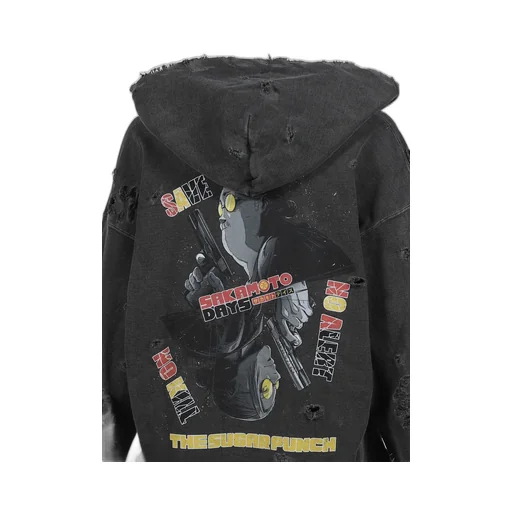 Hoodie / Minus Collaboration / Blk