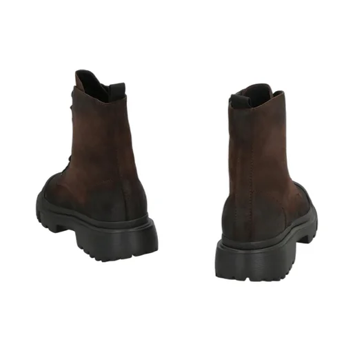 Hogan Anfibio Lace-Up Ankle Boots