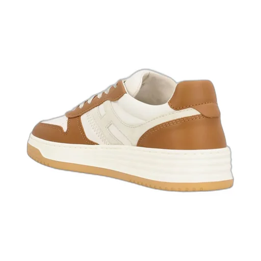 Hogan Color-Block Lace-Up Sneakers