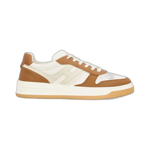 Hogan Color-Block Lace-Up Sneakers