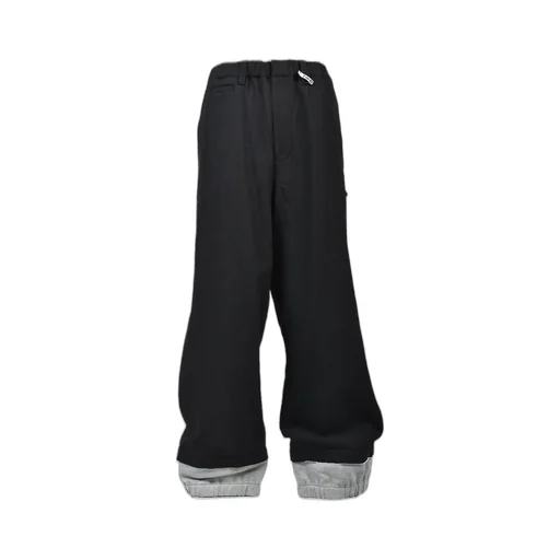 Bottom Layerd Trousers / Blk