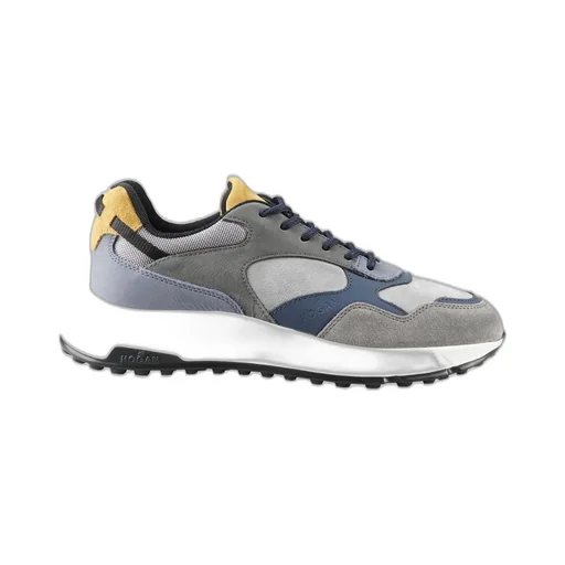 Hogan Panelled Lace-Up Sneakers