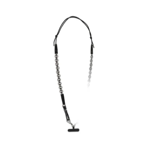 Ring Metal Phone Strap / Blk