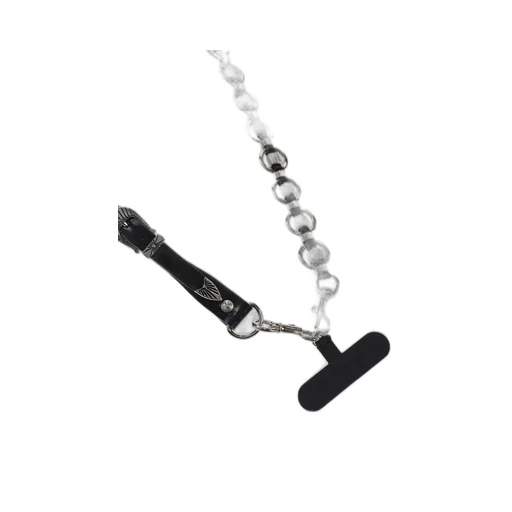 Ring Metal Phone Strap / Blk